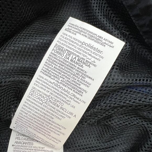 New Under Armour Men US S Sports Jacket Windbreaker Black Blue Lightweight  - Picture 12 of 13